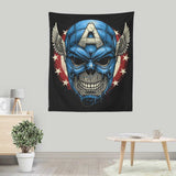Star Spangled Skull - Wall Tapestry