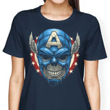 Star Spangled Skull - Women's Apparel