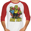 Star T-Rex - 3/4 Sleeve Raglan T-Shirt