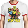 Star T-Rex - Ringer T-Shirt