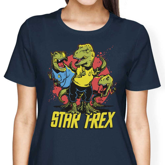 Star T-Rex - Women's Apparel