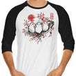 Starbird Porg - 3/4 Sleeve Raglan T-Shirt