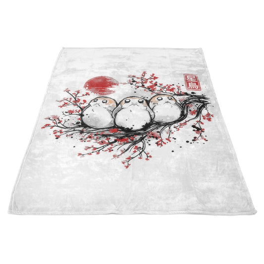 Starbird Porg - Fleece Blanket