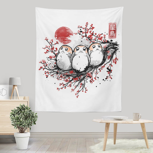 Starbird Porg - Wall Tapestry