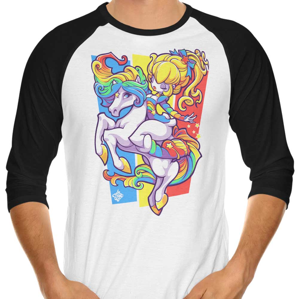 Starbrite - 3/4 Sleeve Raglan T-Shirt