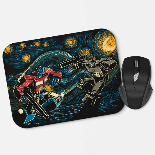 Starry Battle - Mousepad