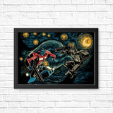 Starry Battle - Posters & Prints