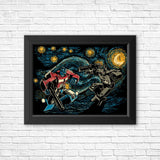 Starry Battle - Posters & Prints