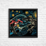 Starry Battle - Posters & Prints