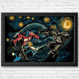 Starry Battle - Posters & Prints