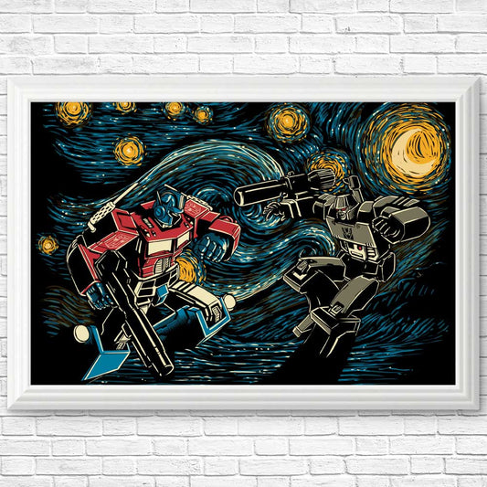 Starry Battle - Posters & Prints