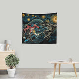 Starry Battle - Wall Tapestry
