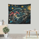 Starry Battle - Wall Tapestry