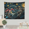 Starry Battle - Wall Tapestry