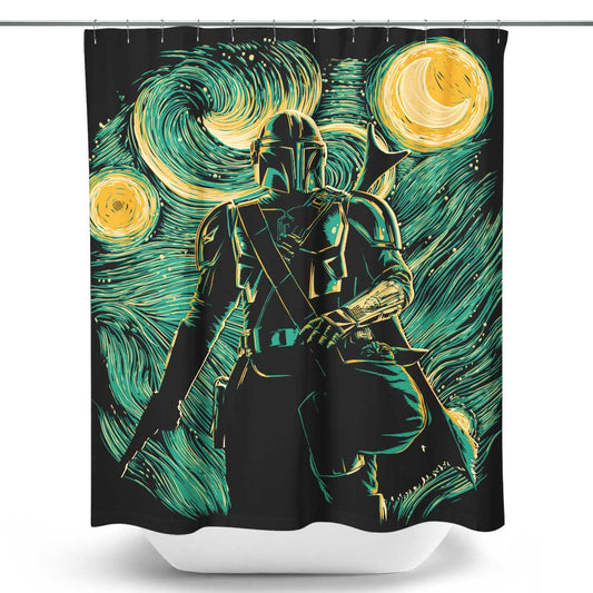 Starry Creed - Shower Curtain