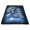 Starry Dancing Sky - Fleece Blanket