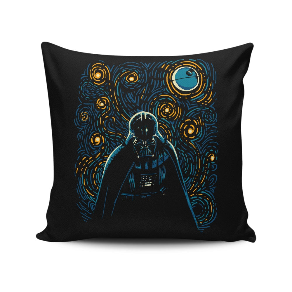 Starry Dark Side - Throw Pillow