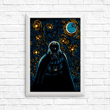 Starry Dark Side - Posters & Prints