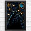 Starry Dark Side - Posters & Prints