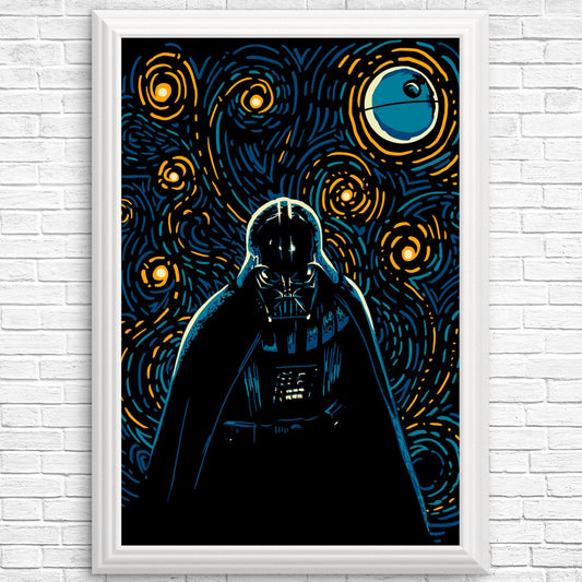 Starry Dark Side - Posters & Prints