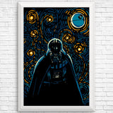 Starry Dark Side - Posters & Prints