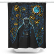 Starry Dark Side - Shower Curtain