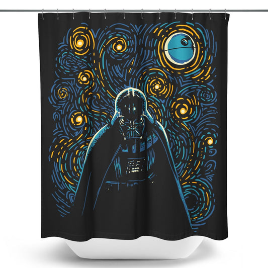 Starry Dark Side - Shower Curtain