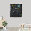 Starry Dark Side - Wall Tapestry