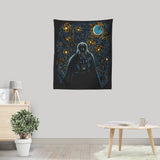 Starry Dark Side - Wall Tapestry