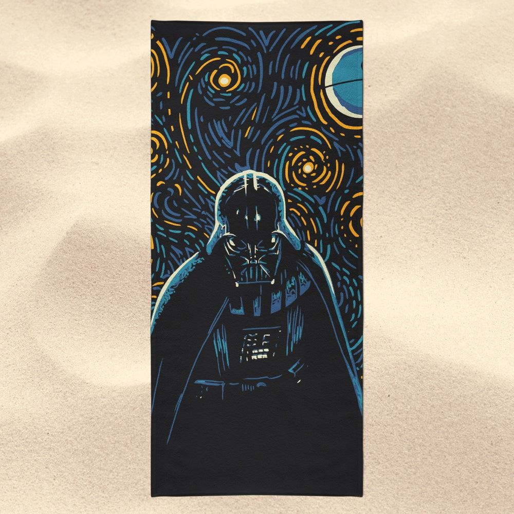 Starry Dark Side - Towel