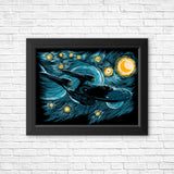 Starry Enterprise - Posters & Prints