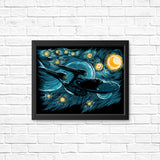 Starry Enterprise - Posters & Prints