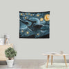 Starry Enterprise - Wall Tapestry