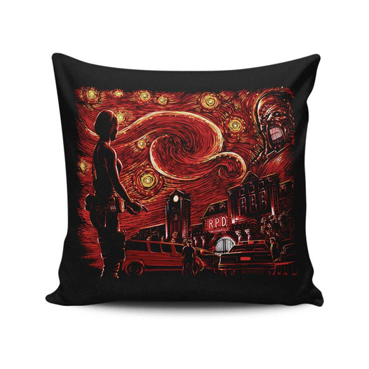 Starry Evil (Alt) - Throw Pillow