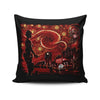 Starry Evil (Alt) - Throw Pillow