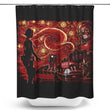 Starry Evil (Alt) - Shower Curtain