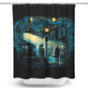 Starry Exorcism - Shower Curtain