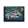 Starry Falcon - Canvas Print