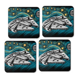 Starry Falcon - Coasters