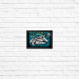 Starry Falcon - Posters & Prints