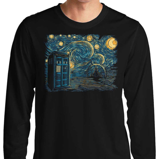 Starry Gallifrey - Long Sleeve T-Shirt