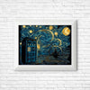 Starry Gallifrey - Posters & Prints