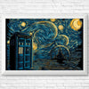 Starry Gallifrey - Posters & Prints