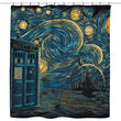 Starry Gallifrey - Shower Curtain