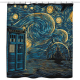 Starry Gallifrey - Shower Curtain