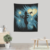 Starry Hearts - Wall Tapestry