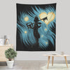 Starry Hearts - Wall Tapestry