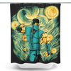 Starry Ice - Shower Curtain