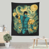 Starry Ice - Wall Tapestry