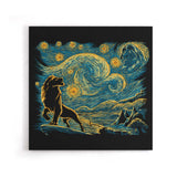 Starry King - Canvas Print